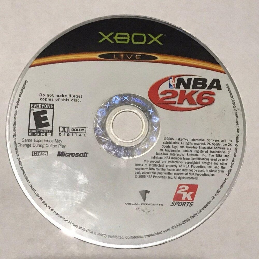 Xbox NBA 2K6